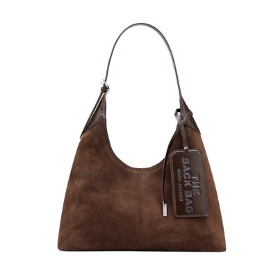 THE BELTED SACK BAG IN SUEDE